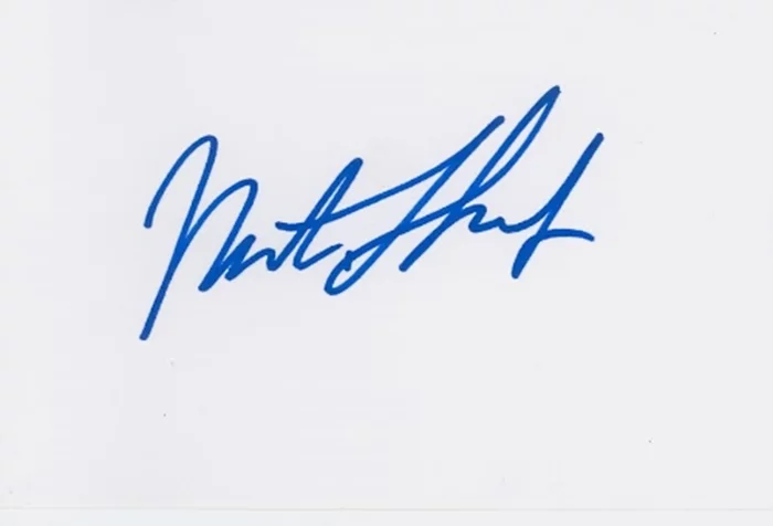 Martin Short autograph
