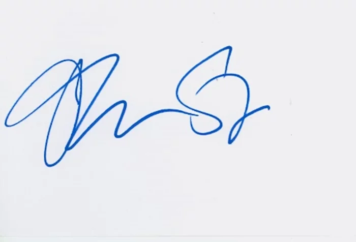 Oliver Stone autograph