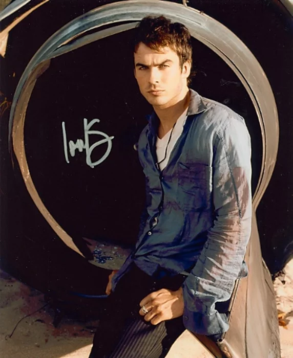 Ian Somerhalder autograph