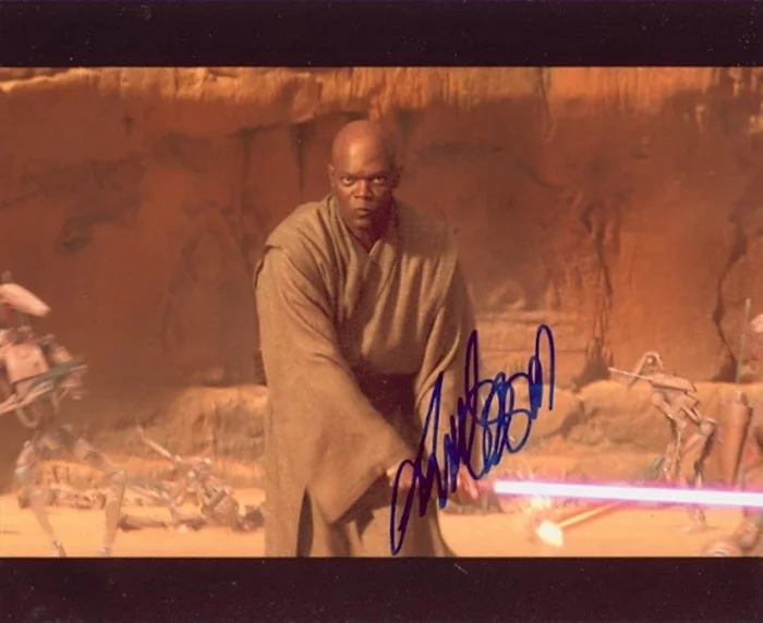 Samuel L. Jackson autograph