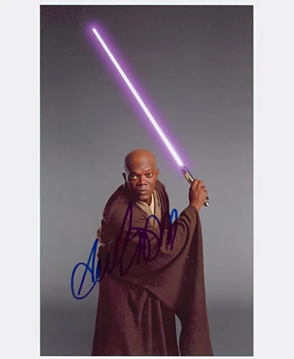 Samuel L. Jackson autograph