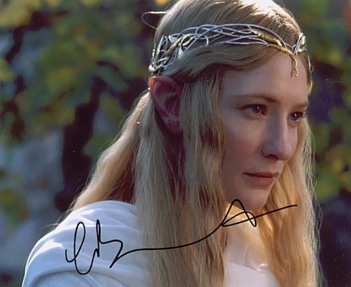 Cate Blanchett autograph