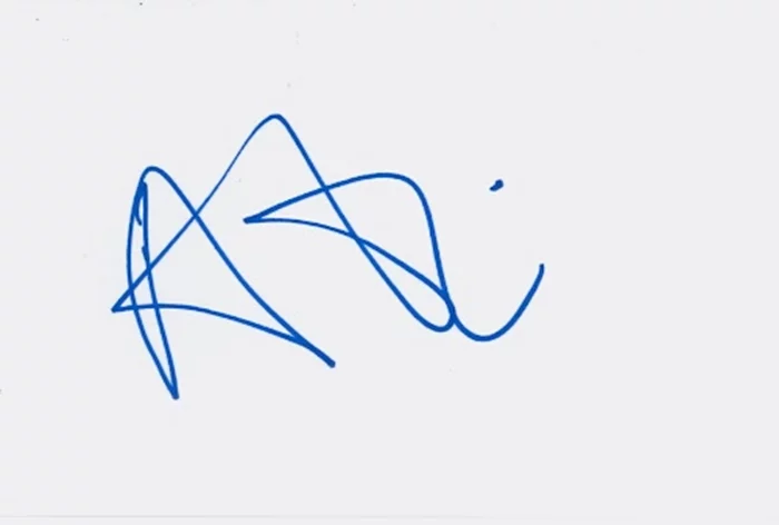 Alessandra Toreson autograph
