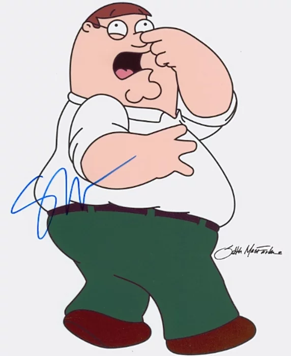 Seth MacFarlane autograph