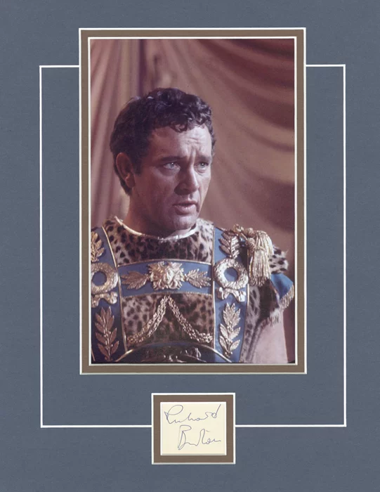 Richard Burton autograph