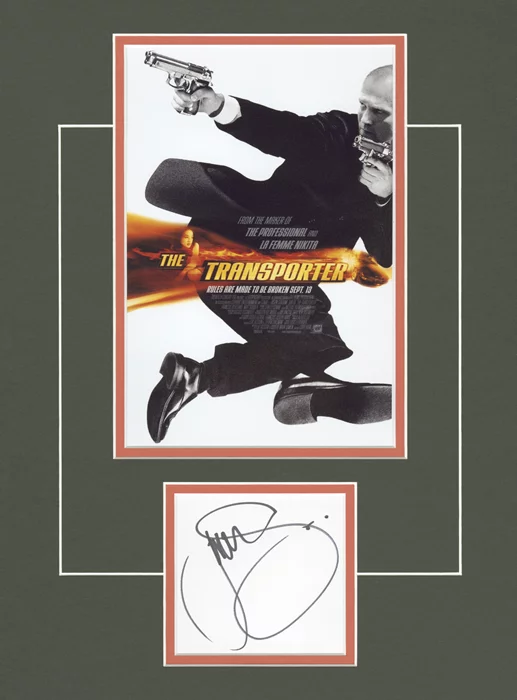 The Transporter autograph