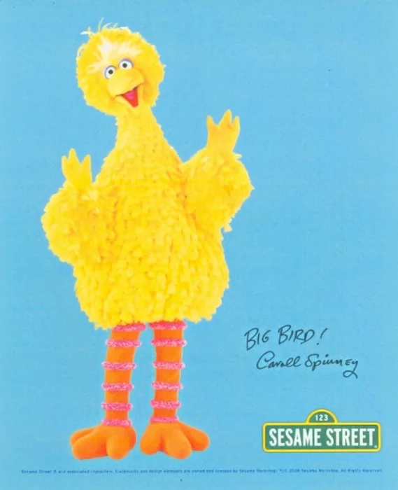 Caroll Spinney autograph
