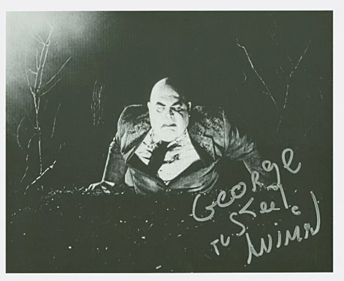 George Steele autograph
