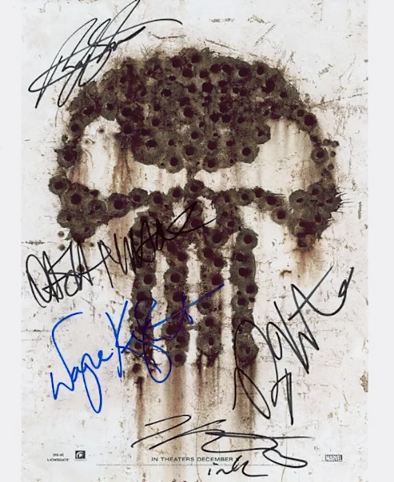 Punisher: War Zone autograph