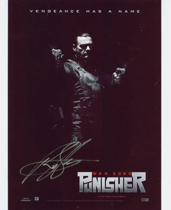 Ray Stevenson autograph