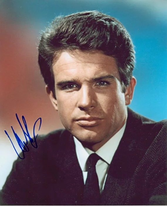 Warren Beatty autograph