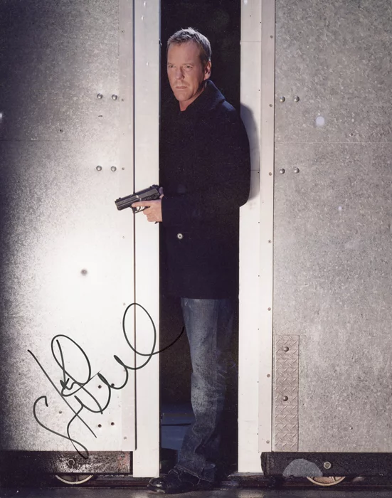 Kiefer Sutherland autograph