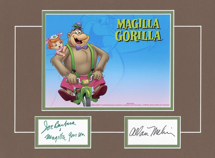 Magilla Gorilla autograph