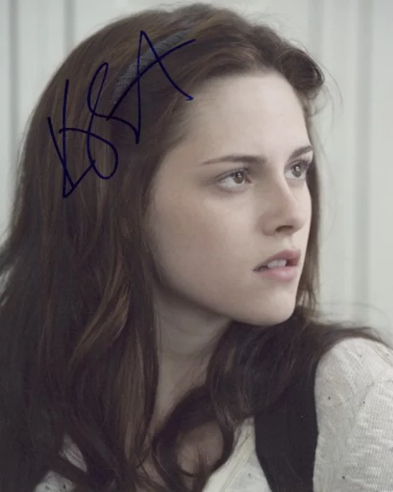 Kristen Stewart autograph