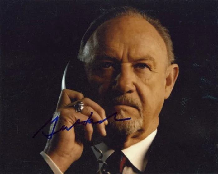 Gene Hackman autograph