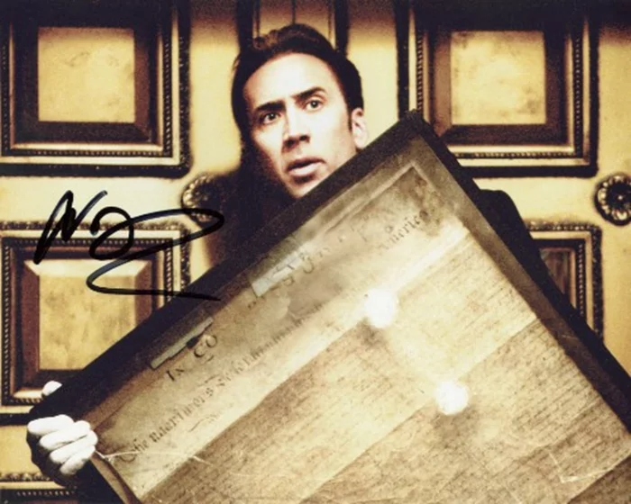 Nicolas Cage autograph