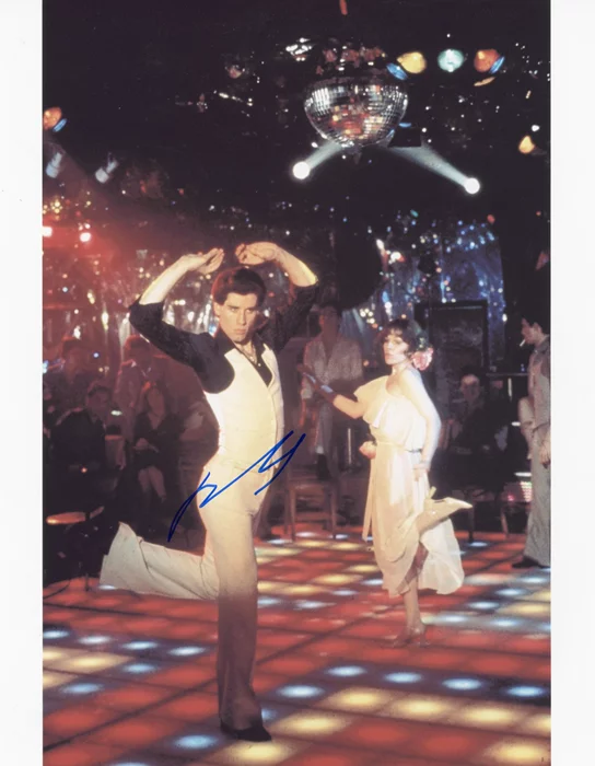 John Travolta autograph