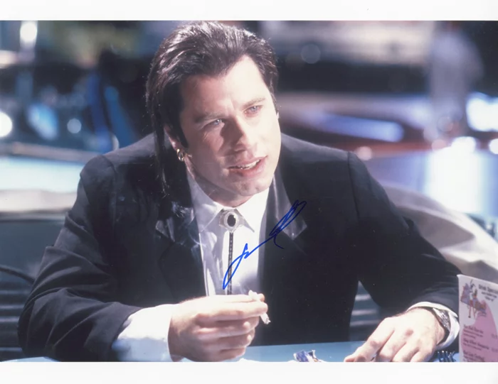 John Travolta autograph