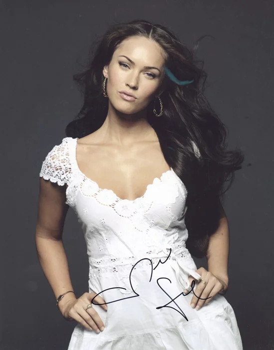 Megan Fox autograph