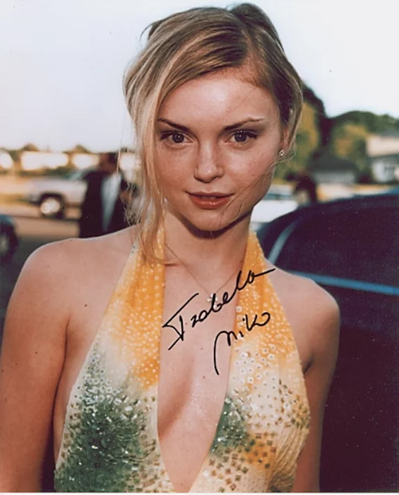 Izabella Miko autograph