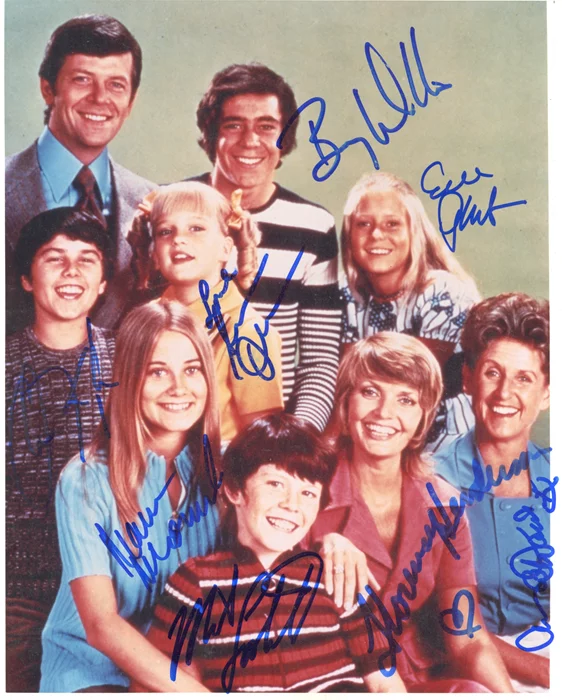 The Brady Bunch autograph