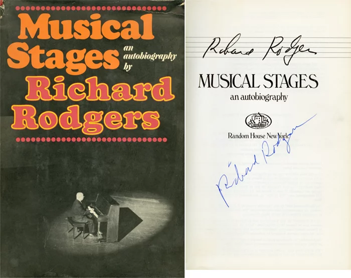 Richard Rodgers autograph