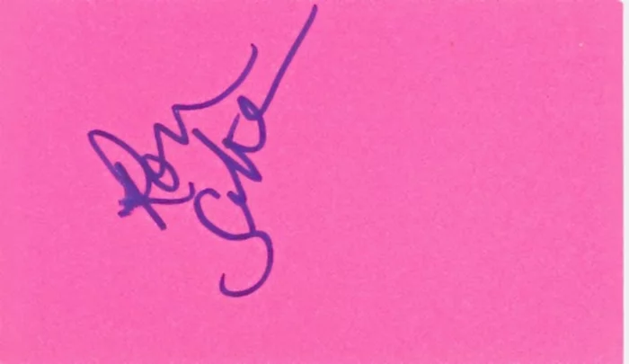 Ron Silver autograph