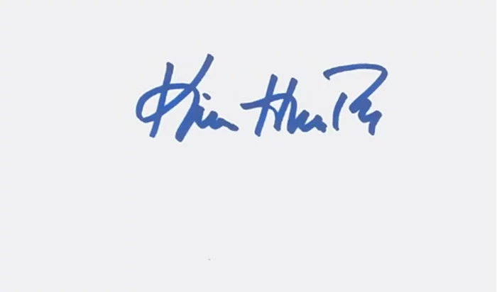 Kim Hunter autograph