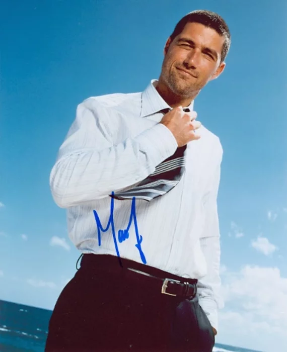 Matthew Fox autograph