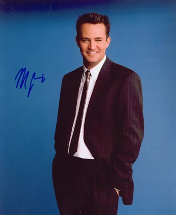 Matthew Perry autograph