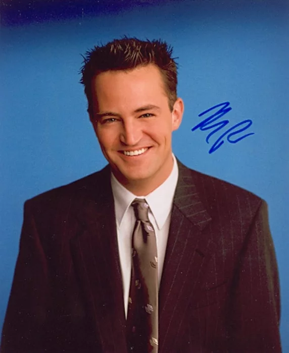 Matthew Perry autograph
