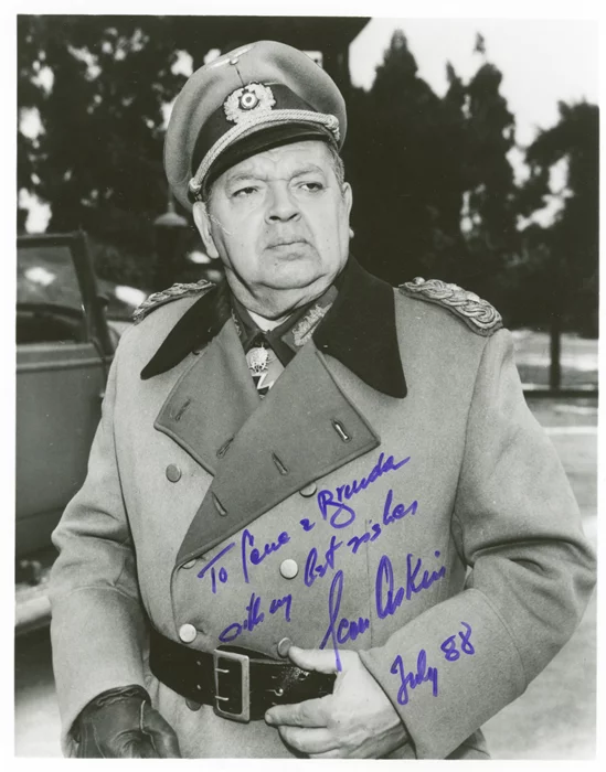 Leon Askin autograph