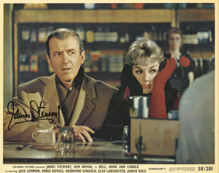 James Stewart autograph