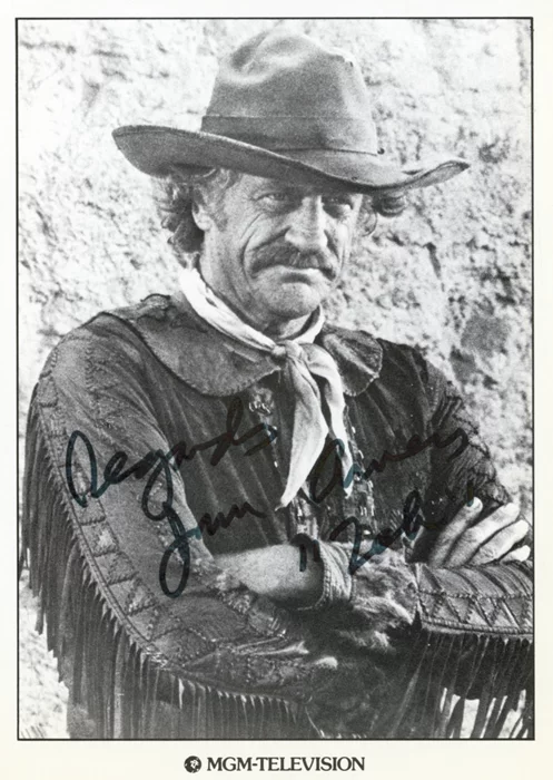 James Arness autograph