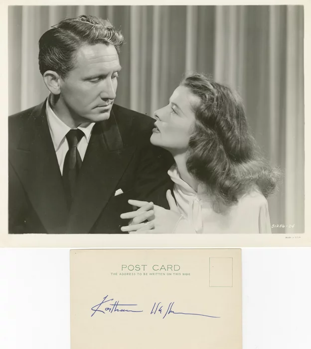 Katharine Hepburn autograph