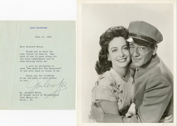 Joan Crawford autograph
