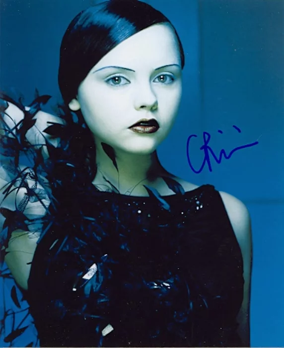 Christina Ricci autograph
