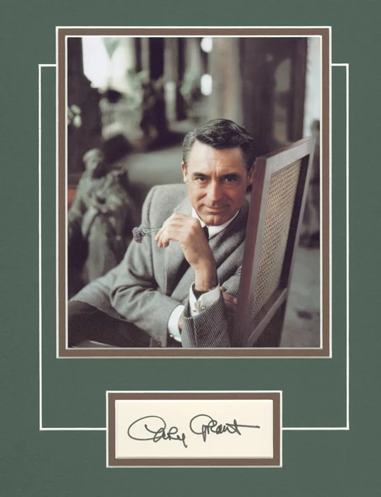 Cary Grant autograph