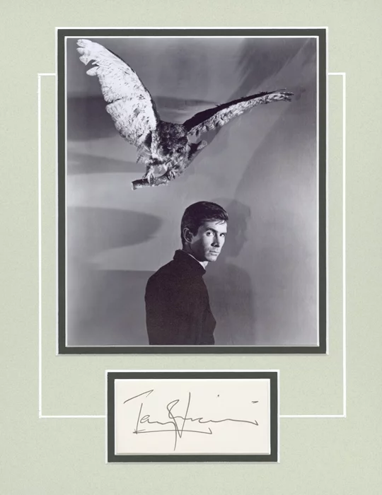Anthony Perkins autograph