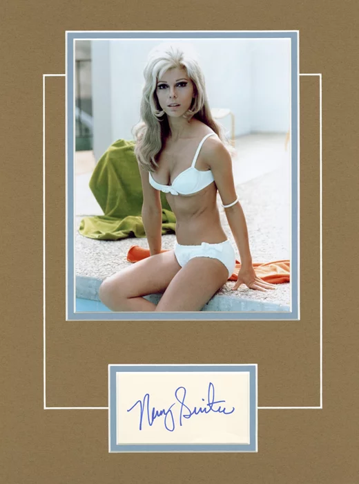Nancy Sinatra autograph