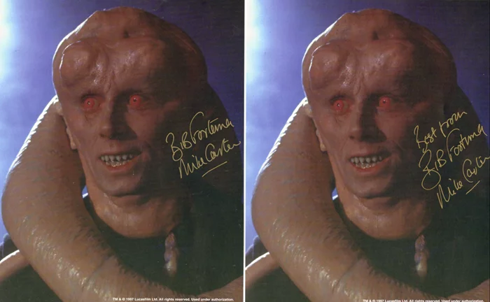 Michael Carter autograph