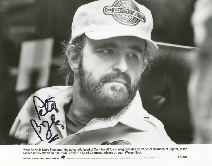 Peter Boyle autograph