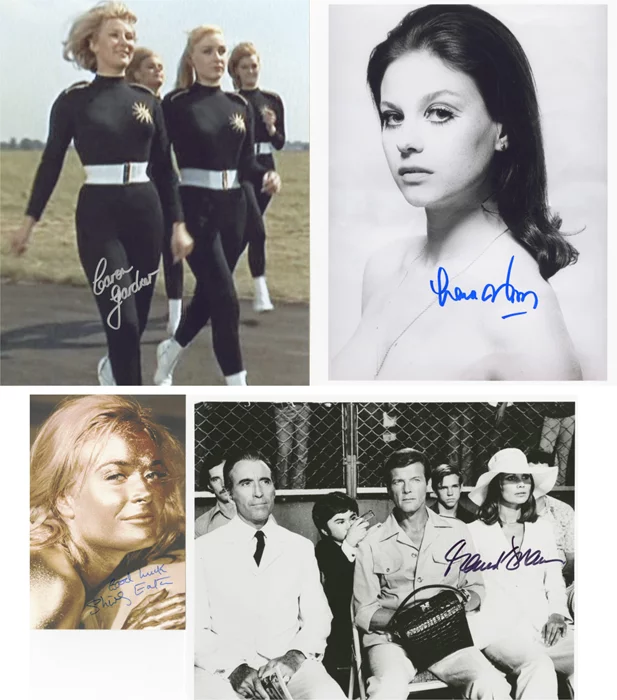 Bond Girls autograph