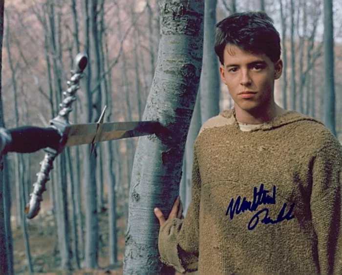 Matthew Broderick autograph