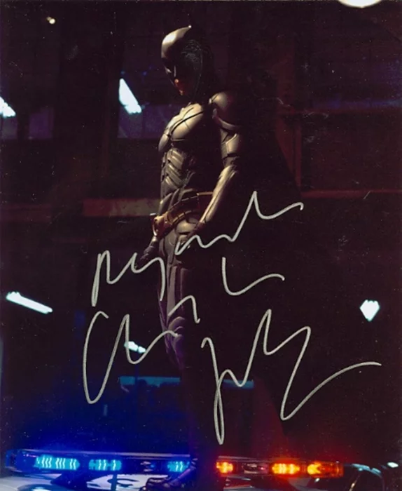 Christian Bale autograph