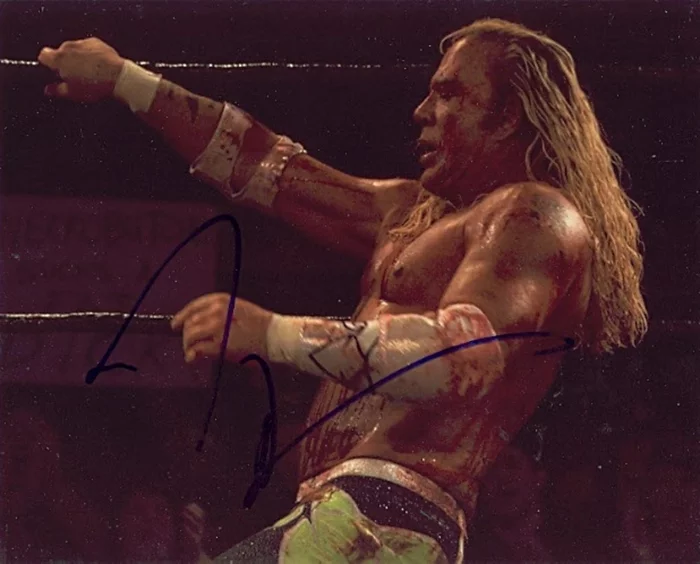 Mickey Rourke autograph