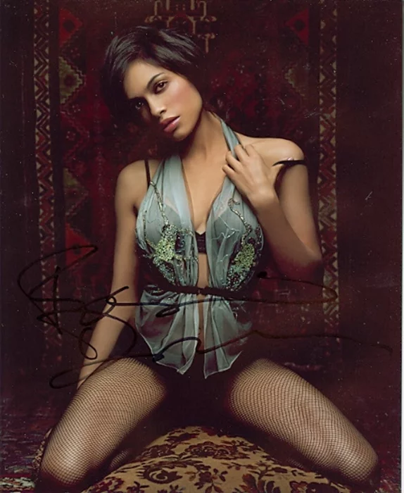 Rosario Dawson autograph