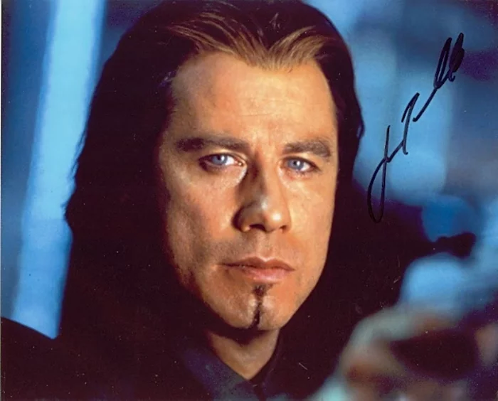 John Travolta autograph