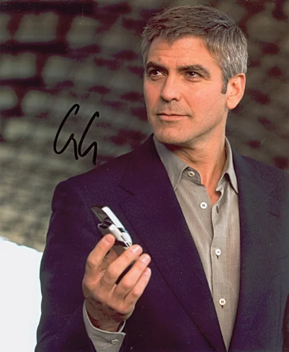 George Clooney autograph