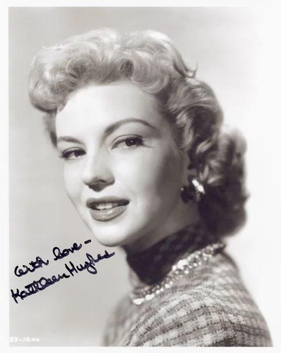 Kathleen Hughes autograph